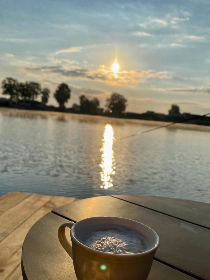 Relax House Nad Jeziorem Z Goraca Balia Villa Bieniowice Bagian luar foto