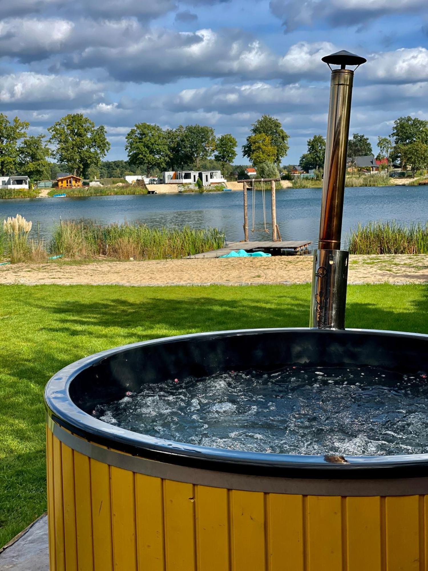 Relax House Nad Jeziorem Z Goraca Balia Villa Bieniowice Bagian luar foto