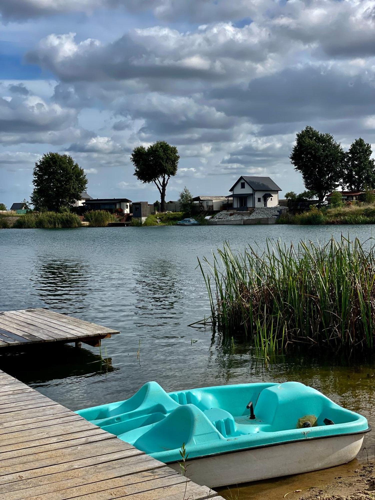 Relax House Nad Jeziorem Z Goraca Balia Villa Bieniowice Bagian luar foto